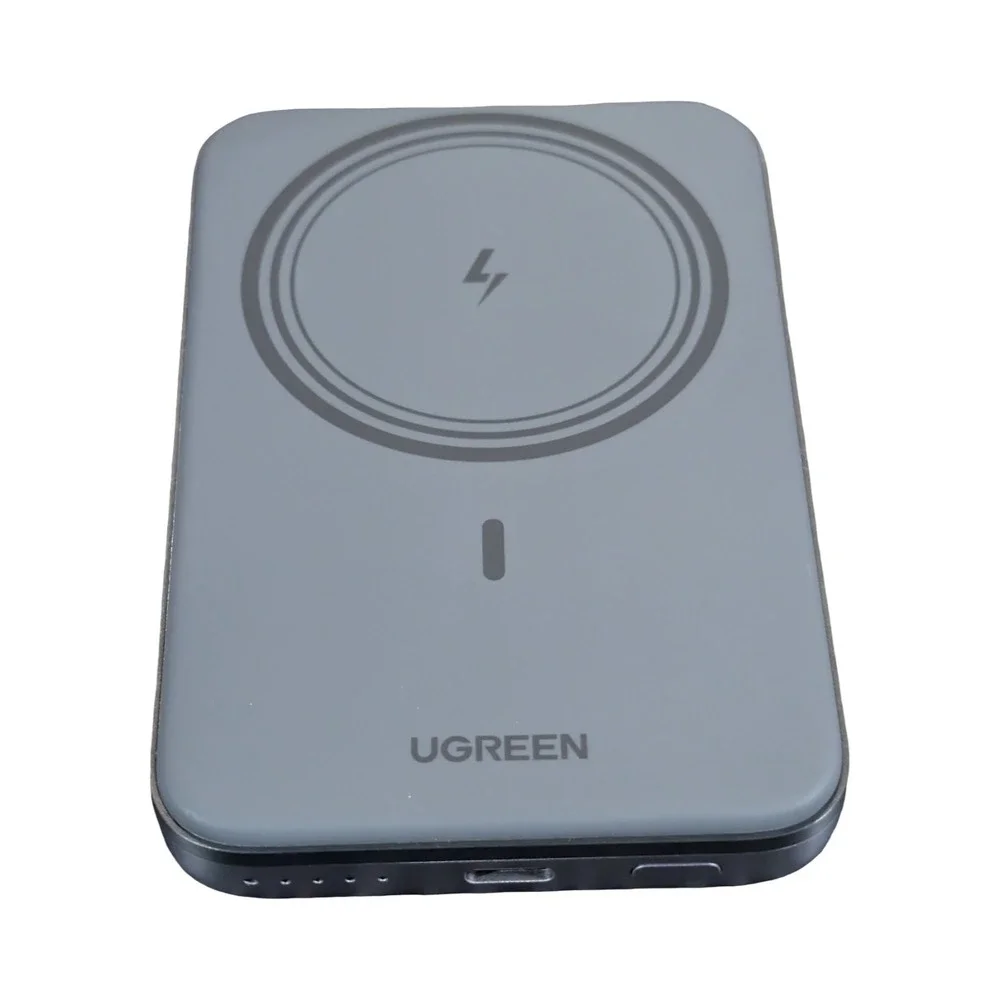 Nn6O Ugreen Magnetic Wireless‎ Fast Charging 15W Power Bank 5000mAh OB Read⬇️